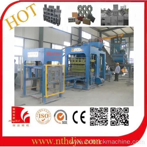 Qt10-15 Concrete and Cement Brick Machine for India